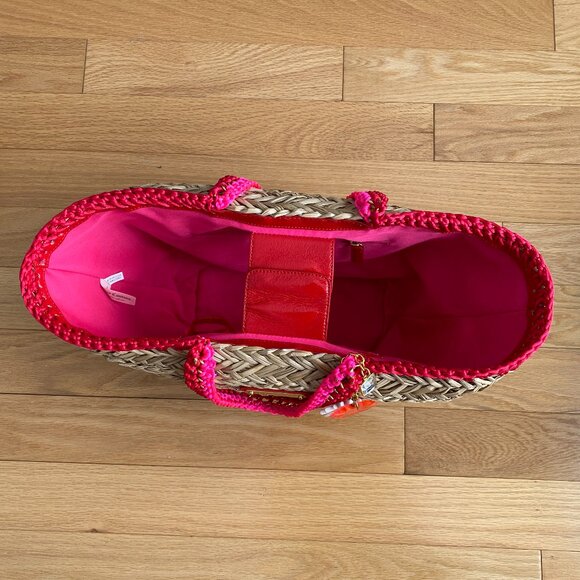 NEW Juicy Couture Straw Bag - Picture 4 of 5